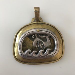 Jeep Collins Jonah and the Whale Pendant